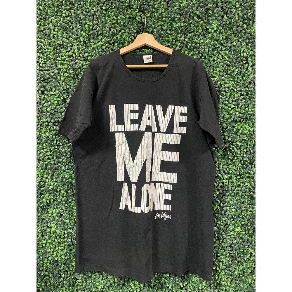 vtg 90s LEAVE Me Alone LAS VEGAS nevada lounge sleep comfy vacation gambling